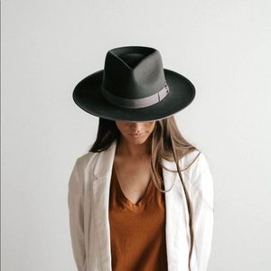 GIGI PIP Monroe Rancher Hat — Women’s Dark Gray (NWT)